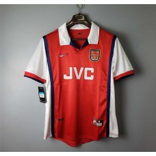 Arsenal 98/99 Home Dark Red Soccer Jersey